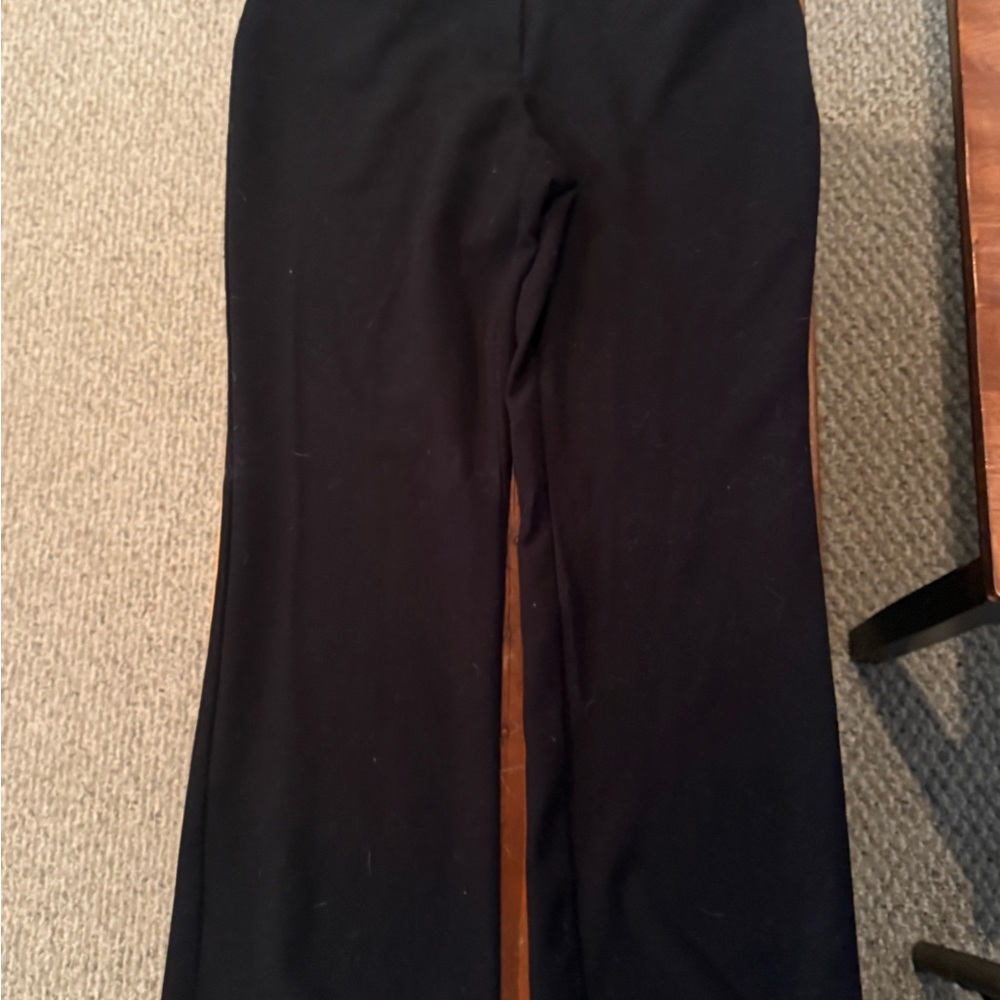 Classic Black Wide-Leg Pants